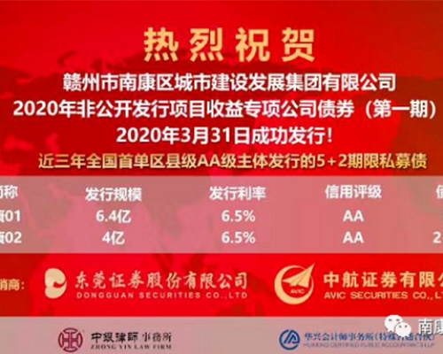 重磅！集團融資捷報頻傳
